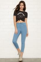 Forever21 Women's  The Larchmont Ankle Jean