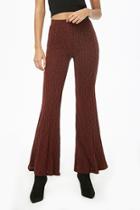 Forever21 Marled Flare Pants