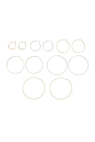 Forever21 Hoop Earring Variety Set