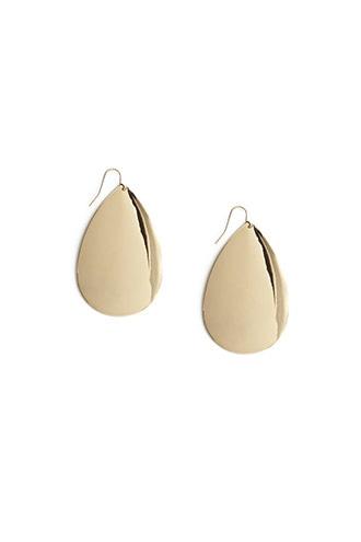 Forever21 Tear-shaped Drop Earrings