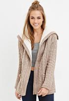 Forever21 Faux Shearling Cardigan