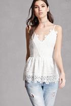 Forever21 Rd & Koko Lace V-neck Top
