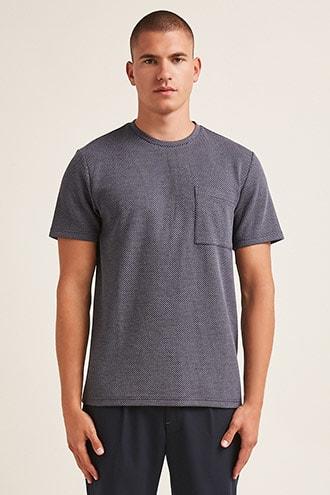 Forever21 Textured Pocket Tee