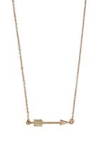 Forever21 Etched Arrow Necklace