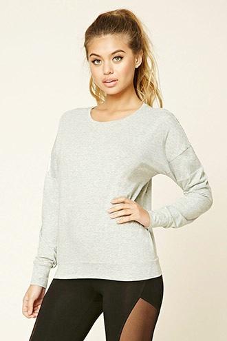 Forever21 Active Metallic-insert Top