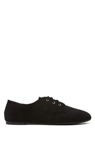 Forever21 Faux Suede Oxfords