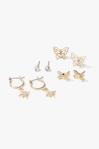 Forever21 Butterfly Earrings Set