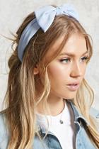 Forever21 Crepe Woven Bow Headwrap