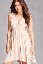 Forever21 Plunging Self-tie Dress