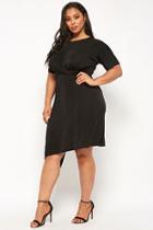 Forever21 Plus Size Asymmetrical Twist-front Dress