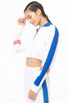 Forever21 Active Colorblock Cropped Pullover