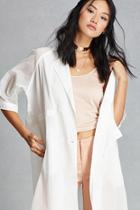 Forever21 Women's  Double-breasted Utility Jacket