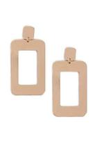 Forever21 Rectangle Drop Earrings