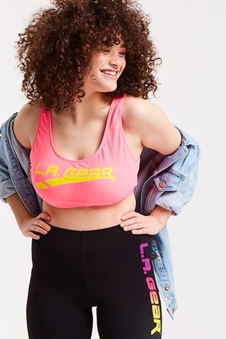 Forever21 Plus Size L.a. Gear Bralette Bikini Top