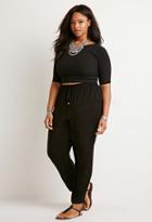 Forever21 Plus Classic Drawstring Pants