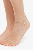 Forever21 Seashell Anklet Set