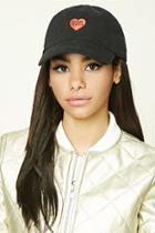 Forever21 Rebel Heart Patch Graphic Cap