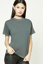 Forever21 Contrast Thread Tee
