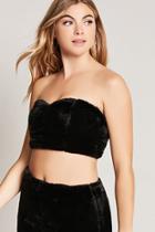 Forever21 Faux Fur Tube Top