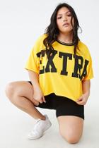 Forever21 Plus Size Extra Graphic Boxy Tee