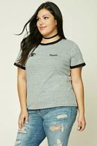 Forever21 Plus Size Winking Eyelash Tee