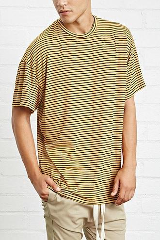 21 Men Men's  Thread Workshop Stripe Tee