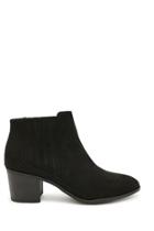 Forever21 Qupid Faux Suede Ankle Booties