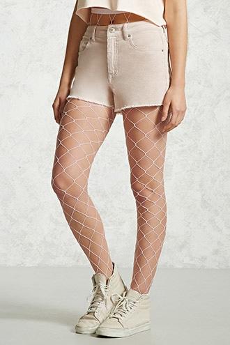 Forever21 Sheer Fishnet Tights