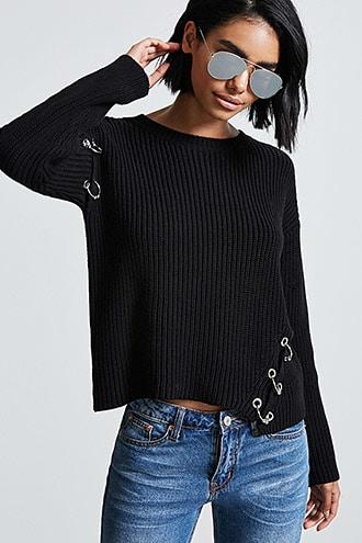 Forever21 Sweater-knit Top