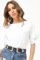 Forever21 Tiered-sleeve Tee