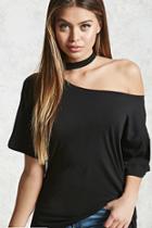 Forever21 Draped Choker Tee