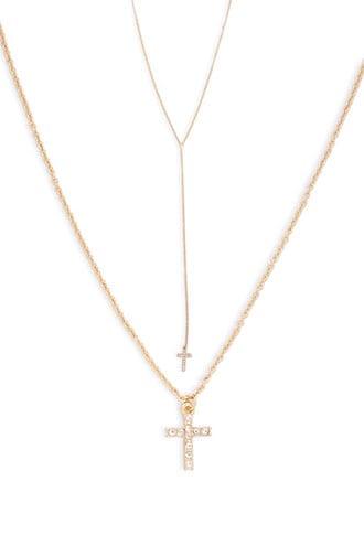 Forever21 Layered Lariat Necklace Set