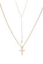 Forever21 Layered Lariat Necklace Set