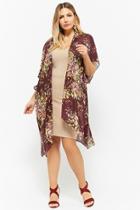 Forever21 Plus Size Ornate Print Duster