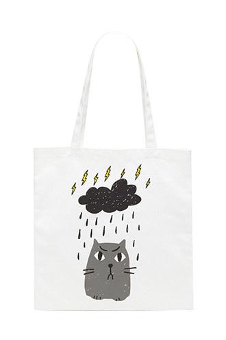 Forever21 Rainy Cat Eco Tote
