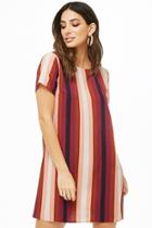 Forever21 Multi-striped Shift Dress