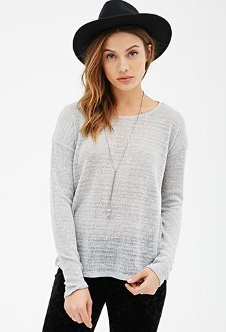 Forever21 Boxy Loose Knit Sweater