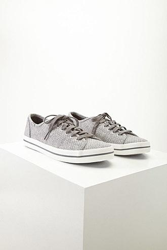 Forever21 Keds Glitter Wool-blend Low-tops