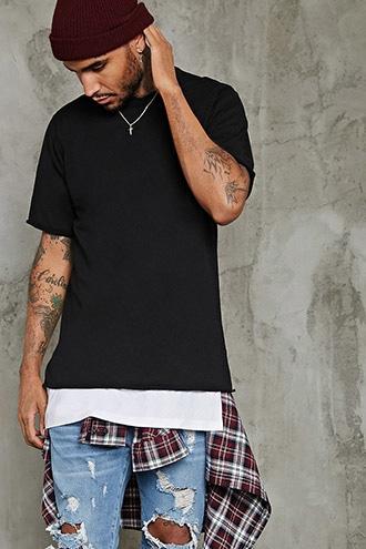 Forever21 Rolled Edge Sweater