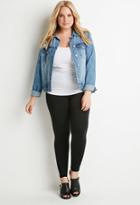 Forever21 Plus Classic Cotton-blend Leggings