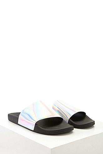 Forever21 Metallic Slides