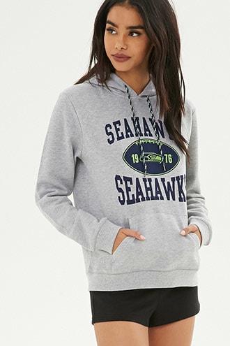 Forever21 Nfl Seahawks Fleece Hoodie