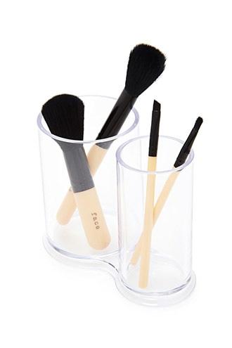 Forever21 Clear Makeup Brush Holder