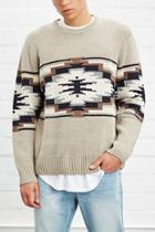 21 Men Men's  Southwestern Pattern Sweater