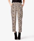 Leopard Print Harem Pants