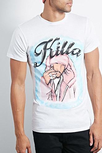 Forever21 Vintage Wear La Killa Cam Tee