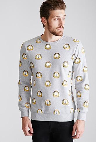 Forever21 Garfield Print Sweatshirt