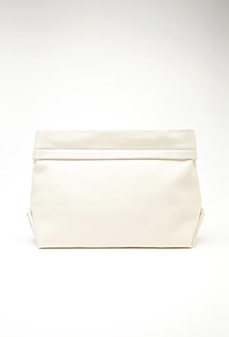 Forever21 Faux Leather Bucket Clutch