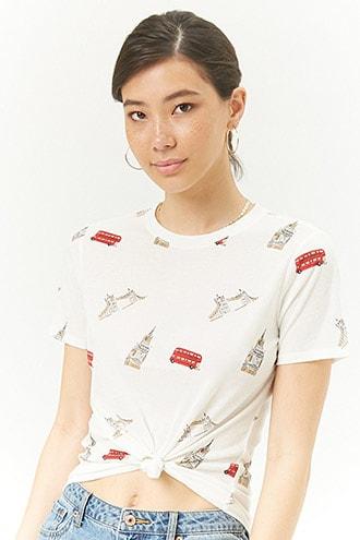 Forever21 Big Ben Graphic Tee