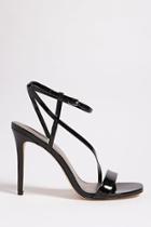 Forever21 Faux Patent Leather Strappy Heels